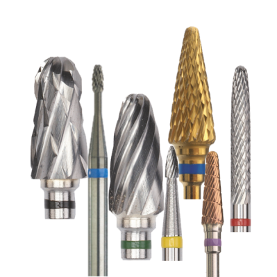 42.1 Фрезы твердосплавные зуботехнические (группировка по рабочей части)